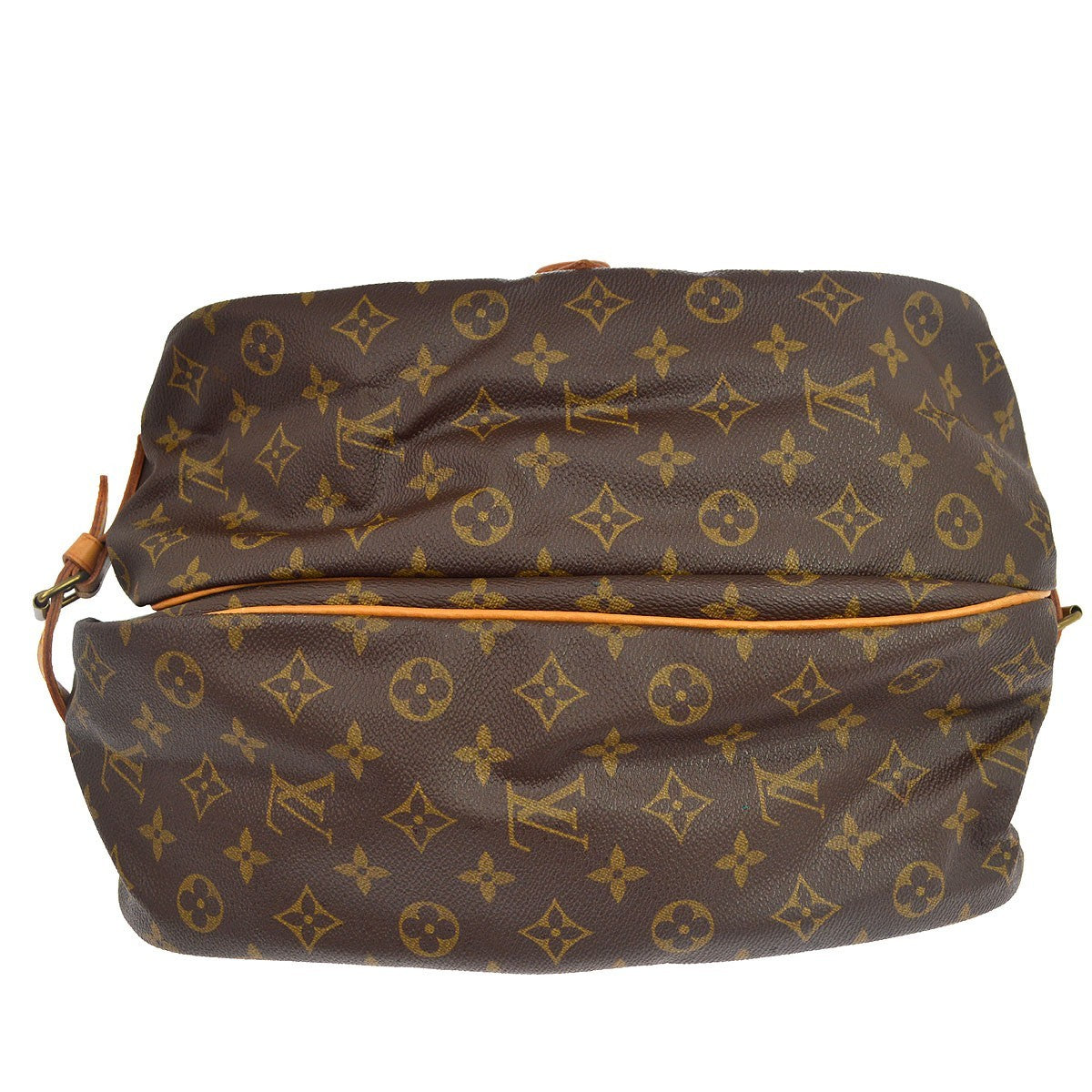 Louis Vuitton Saumur Monogram Canvas, Brown, Canvas, Shoulder Bag