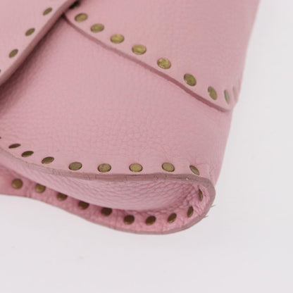Celine Celine Evening Clutch Smooth Calfskin, PINK, LEATHER, Shoulder bag