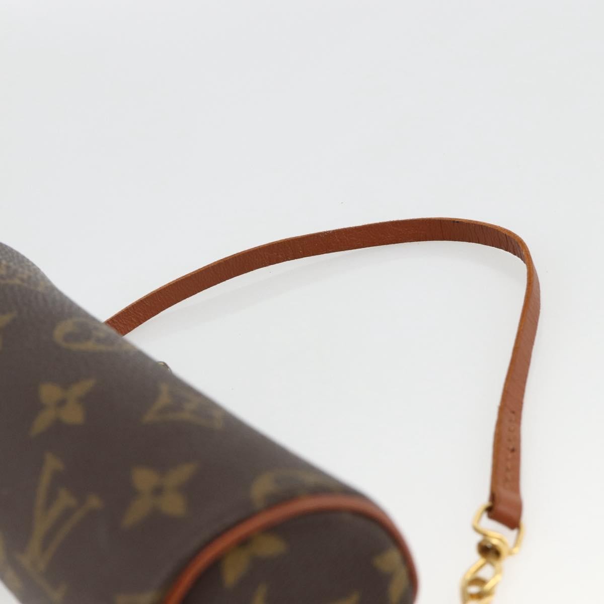 Louis Vuitton Papillon Pochette Monogram Canvas, Brown, Canvas, Clutch