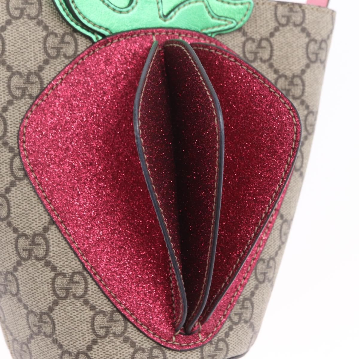 Gucci Children's Convertible GG Coated Canvas with Applique, Beige, Canvas, Tote Bag