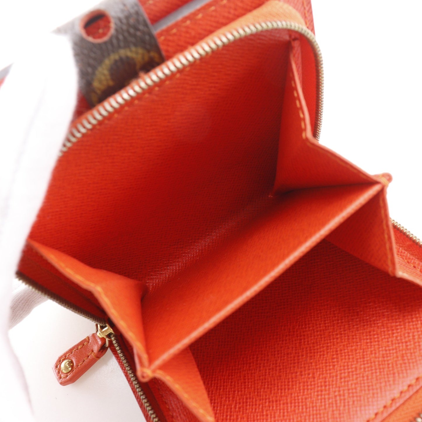 Louis Vuitton Compact Zip Perforated Monogram Canvas, Brown, Canvas, Wallet