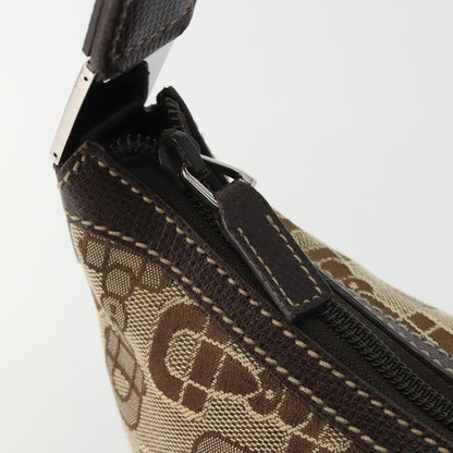 Gucci Vintage Top Handle Canvas, Beige, Canvas, Handbag