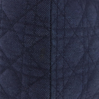 Christian Dior Lady Dior Denim, Blue, Denim, Handbag
