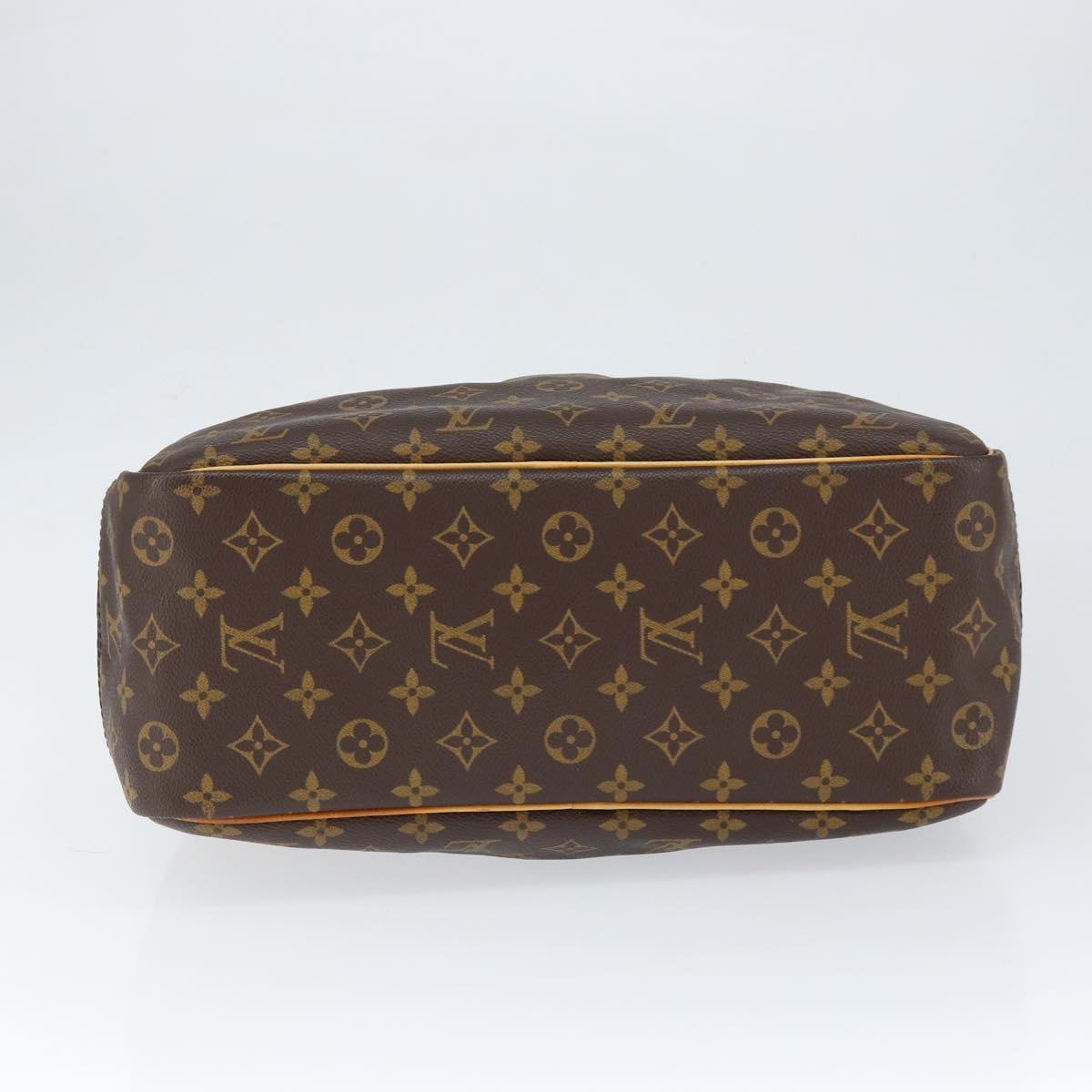 Louis Vuitton Deauville Handbag Monogram Canvas, BROWN, CANVAS, Handbag