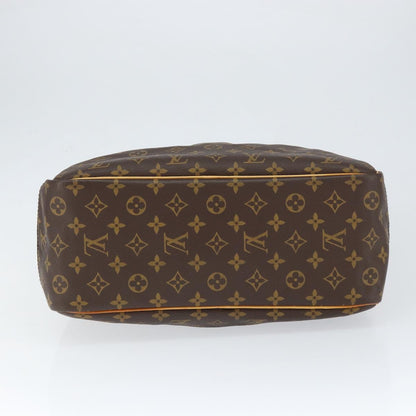 Louis Vuitton Deauville Handbag Monogram Canvas, BROWN, CANVAS, Handbag