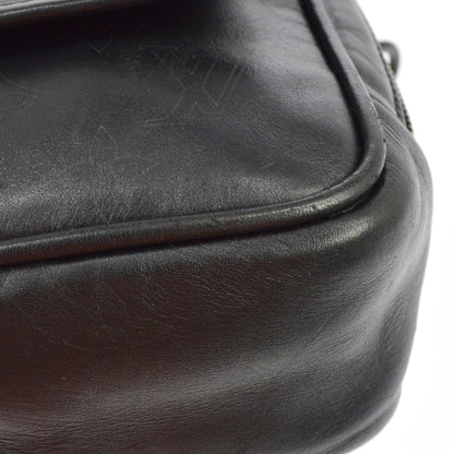 Louis Vuitton Peonia Leather, Black, Leather, Crossbody Bag