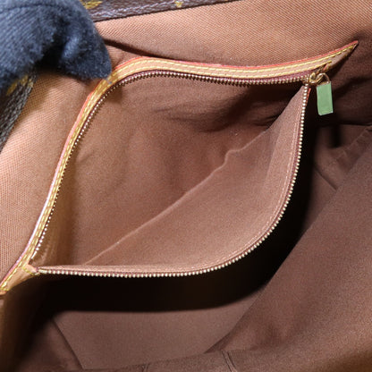 Louis Vuitton Cabas Mezzo Monogram Canvas, Brown, Canvas, Tote Bag