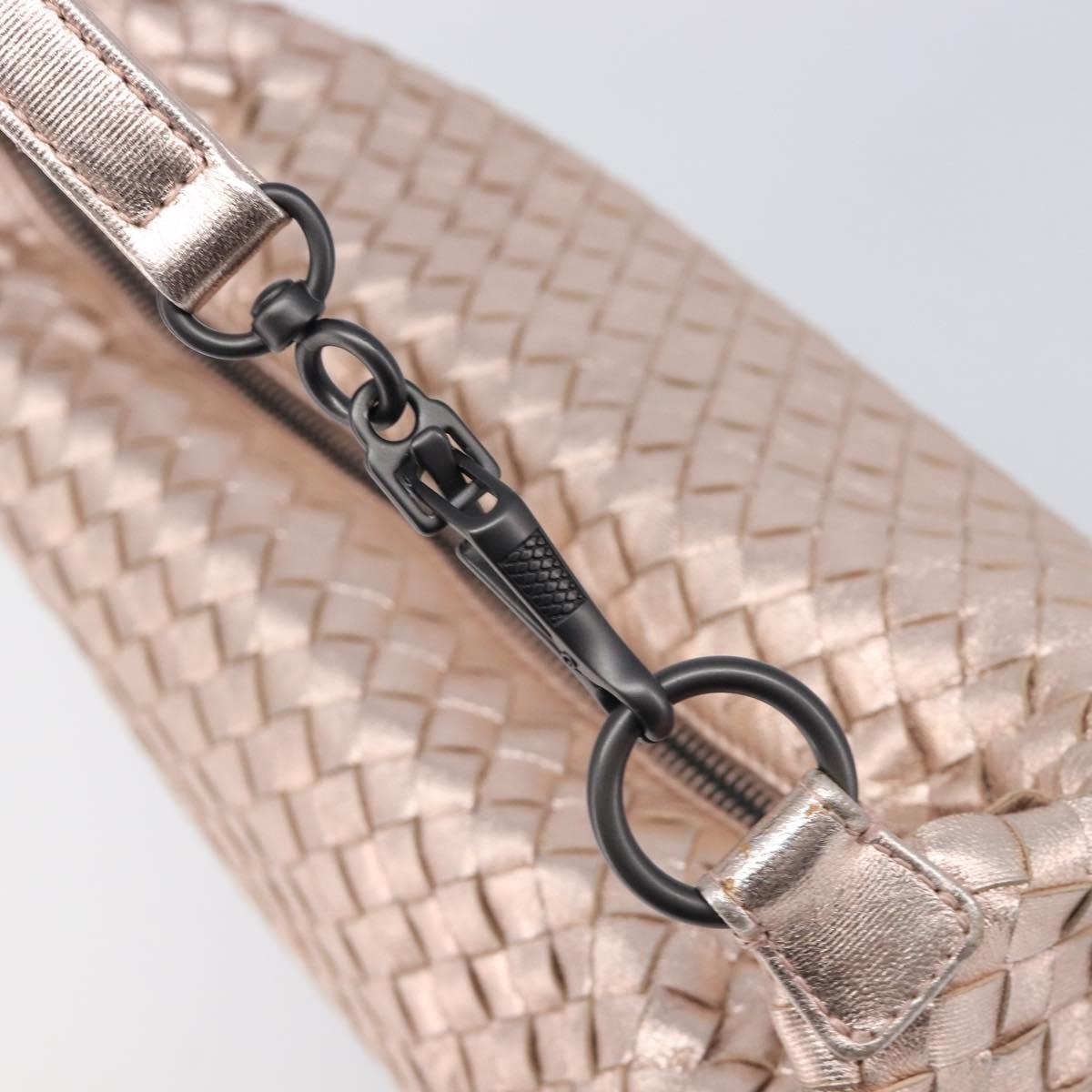 Bottega Veneta Zip Hobo Intrecciato Nappa, Pink, Leather, Shoulder Bag