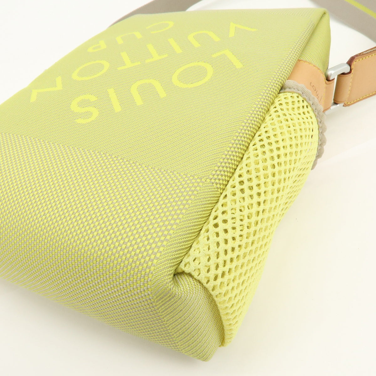 Louis Vuitton Cup Weathery Damier Geant Canvas, Green, Canvas, Handbag