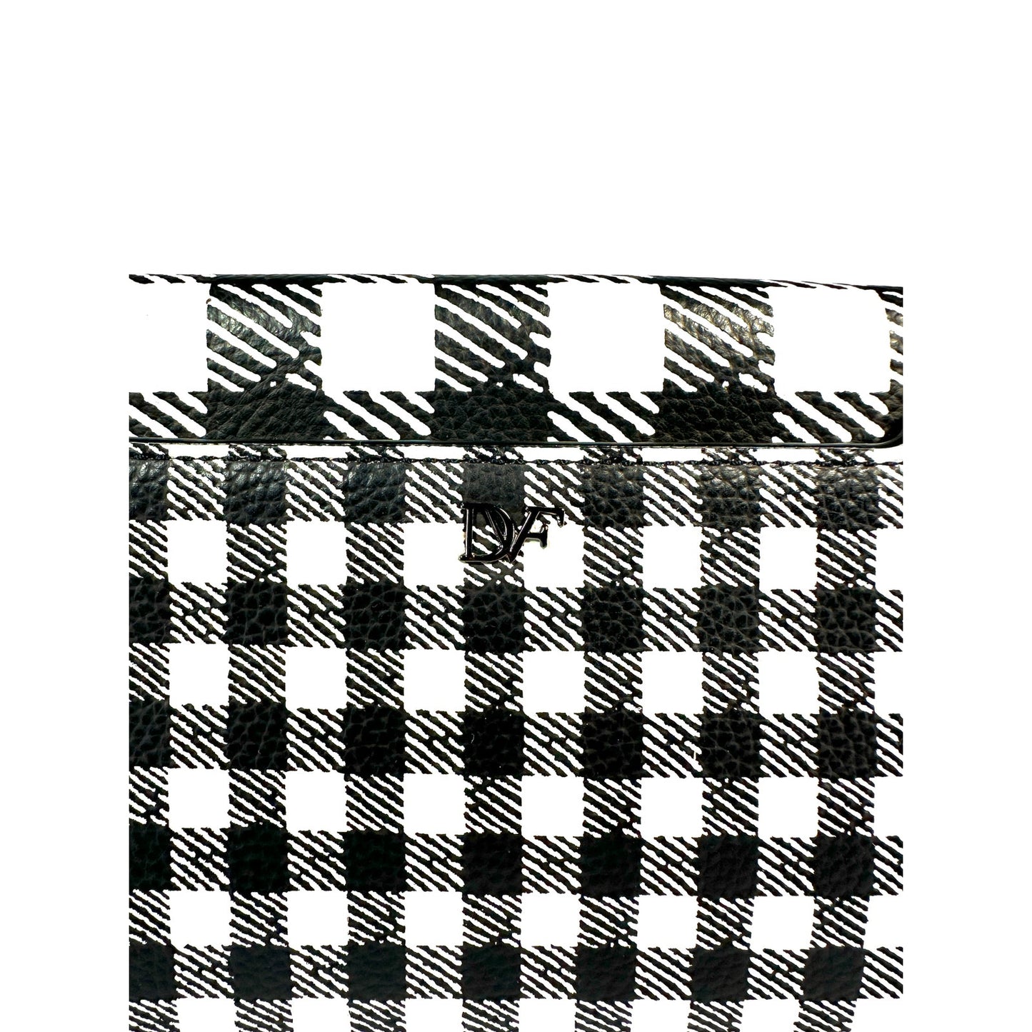 Diane Von Furstenberg Gingham Clutch