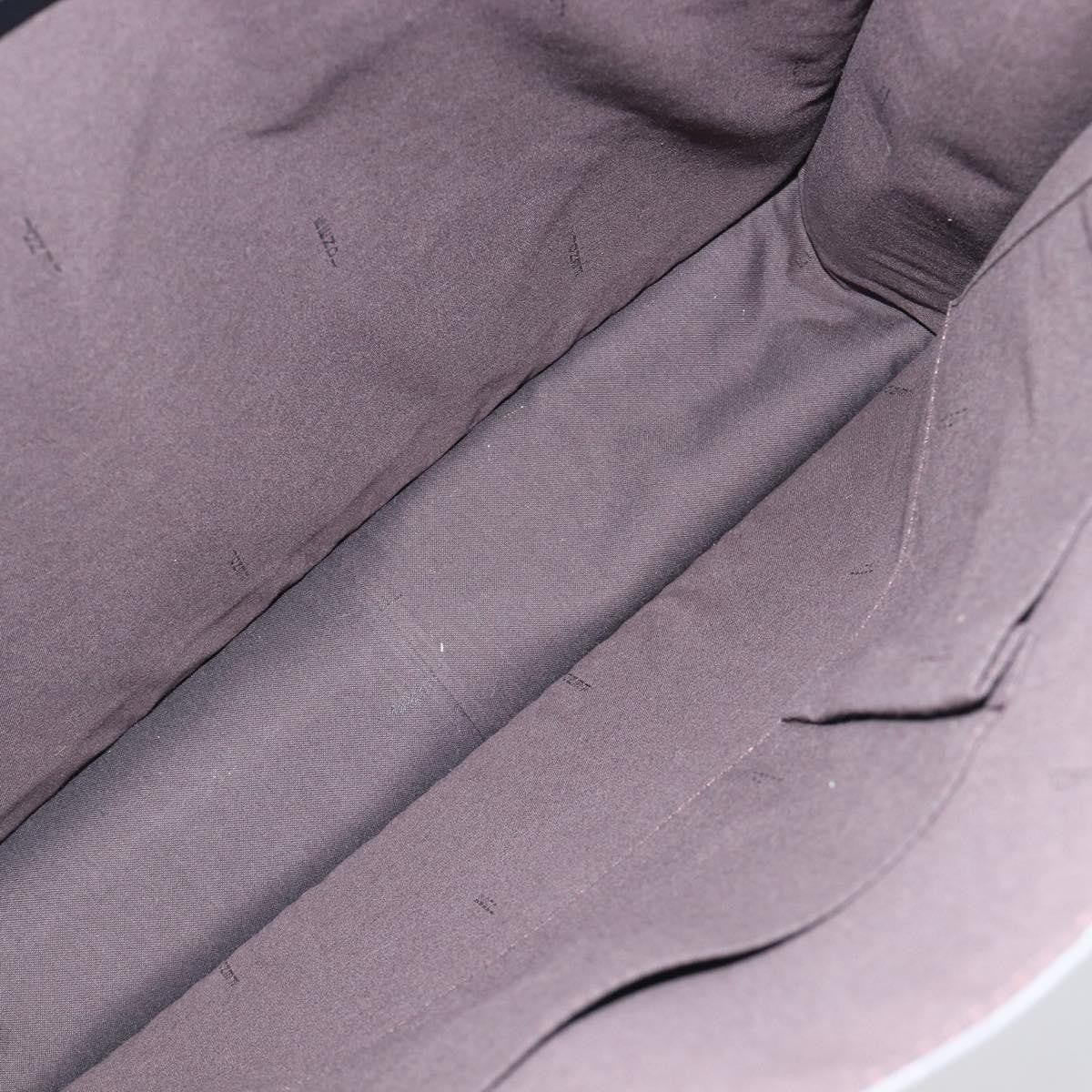 Fendi Open Shopping Zucca Canvas, Gray, Canvas, Tote Bag