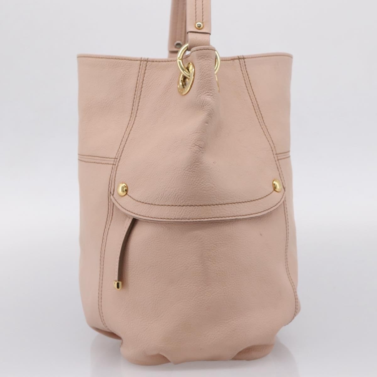 Burberry Blue Label Leather, Pink, Leather, Shoulder Bag