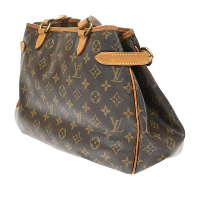 Louis Vuitton Batignolles Monogram Canvas, Brown, Canvas, Tote Bag