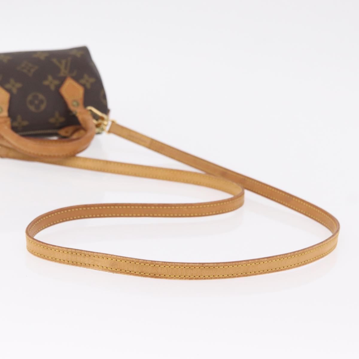 Louis Vuitton Speedy Mini HL Monogram Canvas, Brown, Canvas, Handbag