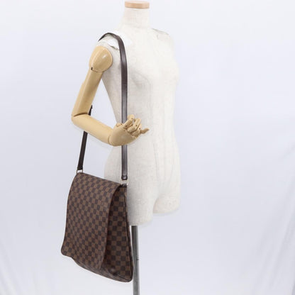 Louis Vuitton Musette Damier, Brown, Canvas, Handbag