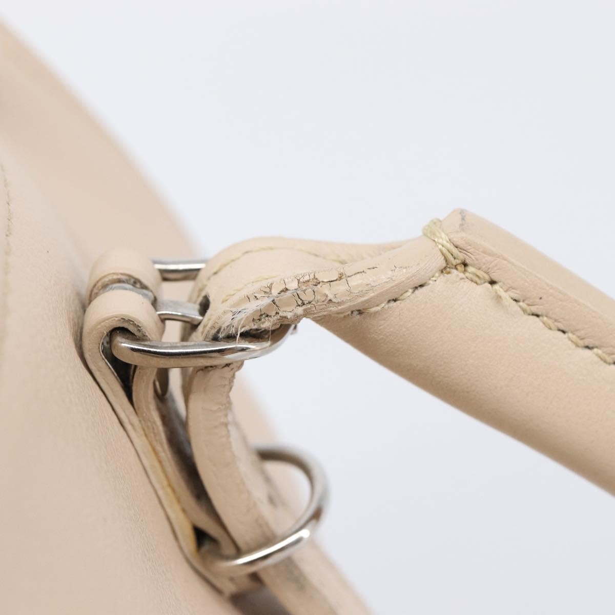 Balenciaga Papier A4 Zip Around Classic Studs Leather, Gray, Leather, Handbag