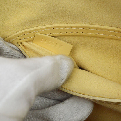 Louis Vuitton Alma Epi Leather, Yellow, Leather, Handbag