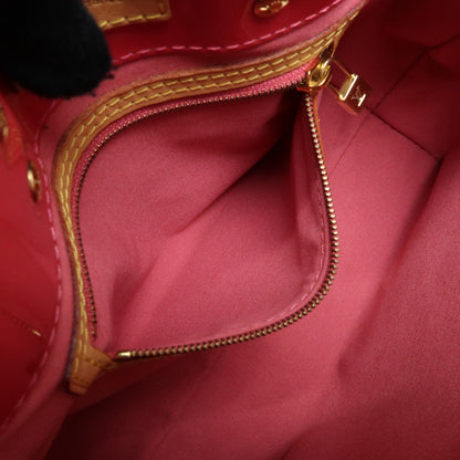 Louis Vuitton Reade Monogram Vernis, Pink, Patent Leather, Handbag
