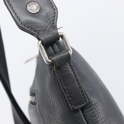 Louis Vuitton Shawnee Pochette Utah Leather, Gray, Leather, Clutch