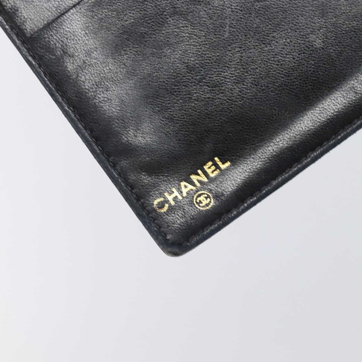 Chanel Timeless CC French Leather, Black, Calfskin, Wallet