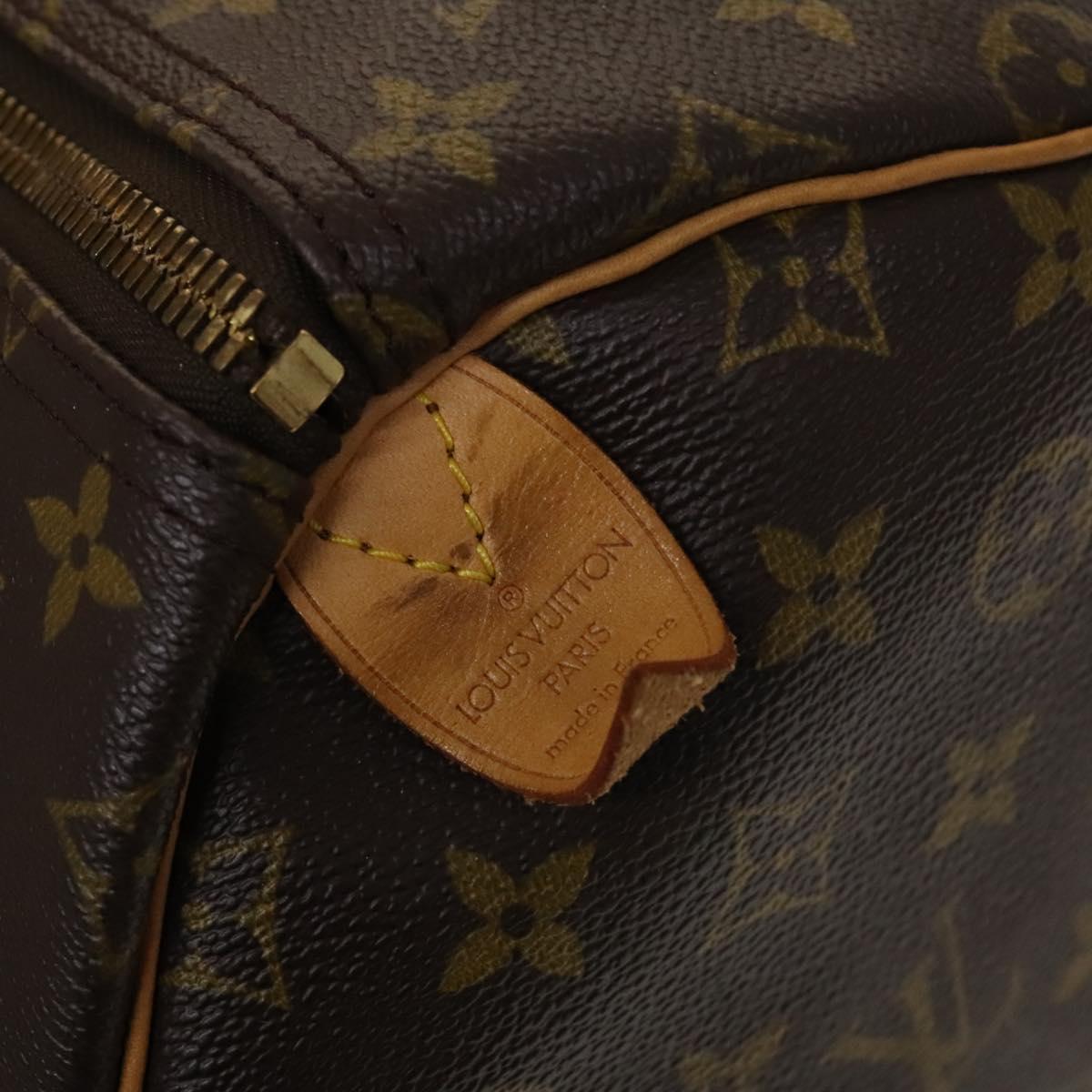 Louis Vuitton Keepall Bag Monogram Canvas, BROWN, CANVAS, Travel bag