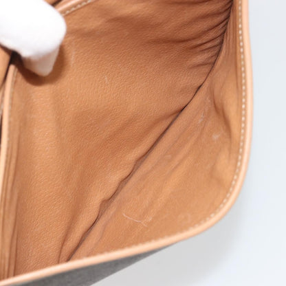 Celine Macadam Canvas, Brown, Canvas, Shoulder Bag