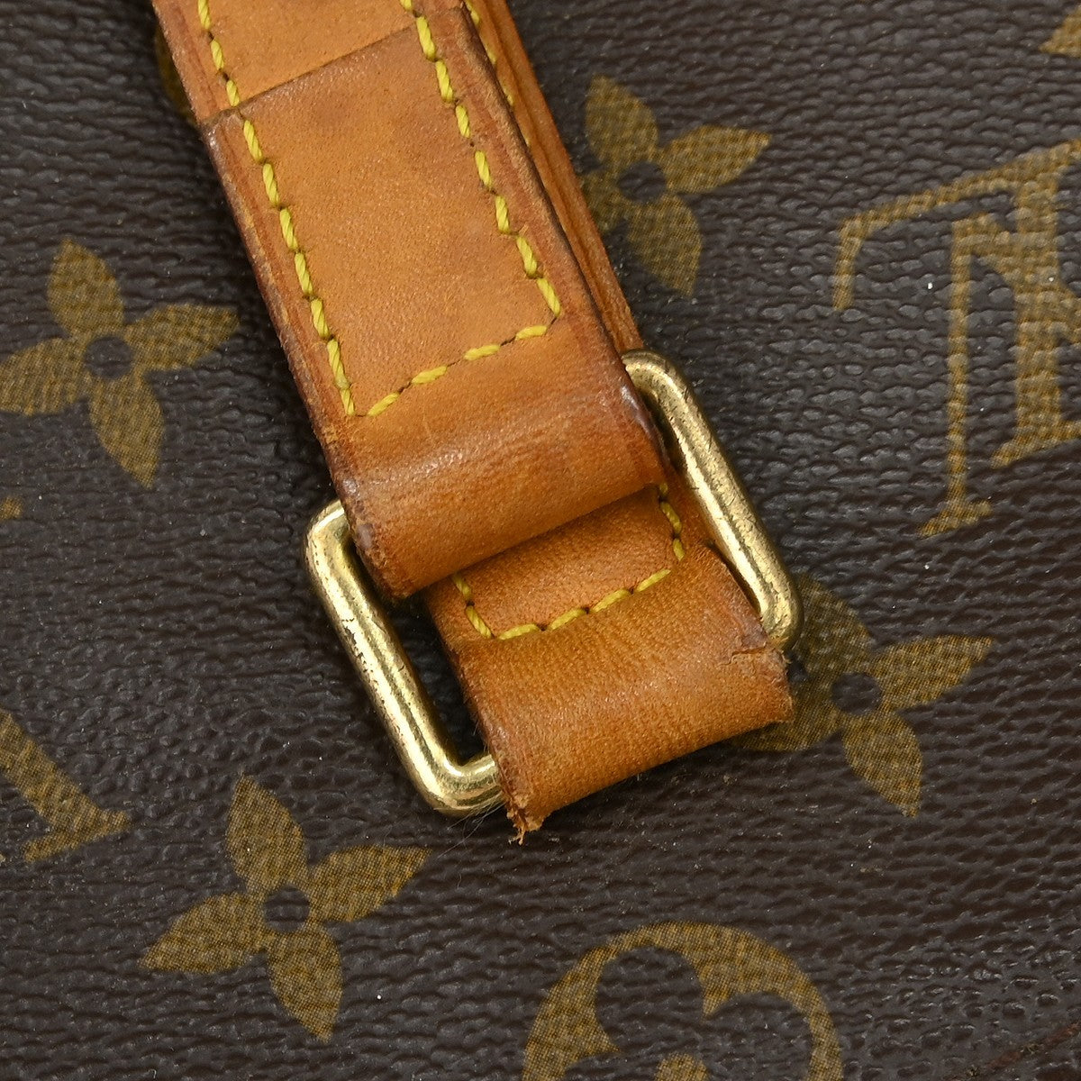 Louis Vuitton Cabas Mezzo Monogram Canvas, Brown, Canvas, Shoulder Bag