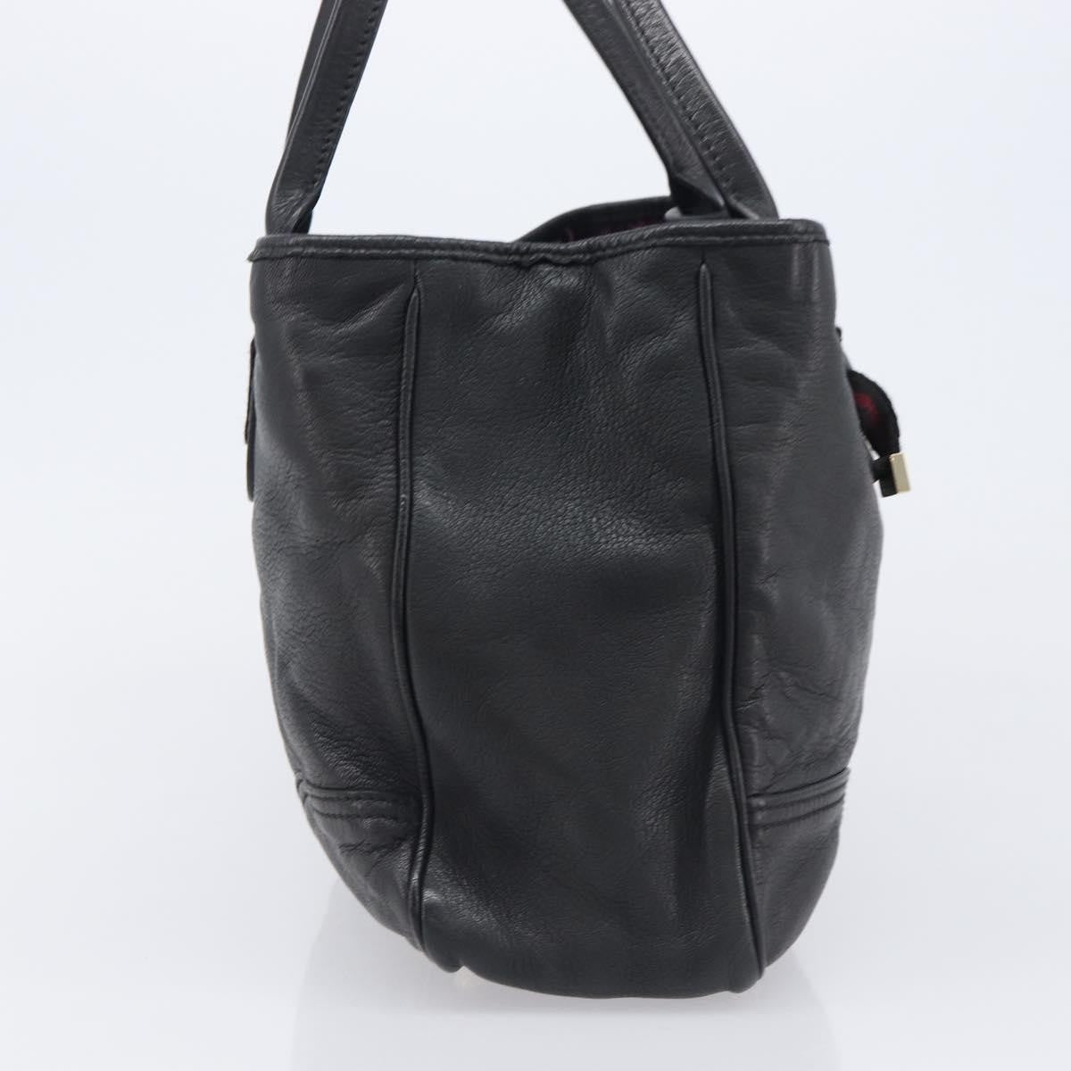 Gucci Princy Leather, Black, Leather, Tote Bag