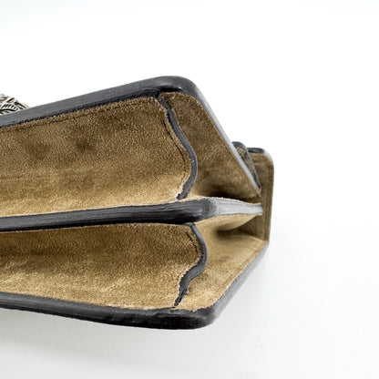 Gucci Dionysus GG Coated Canvas, Brown, Suede, Handbag