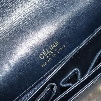 Celine Horse Carriage Leather, Black, Leather, Shoulder Bag