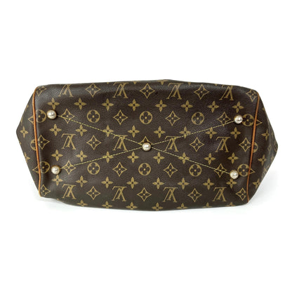 Louis Vuitton Tivoli Handbag Monogram Canvas, Brown, Canvas, Handbag