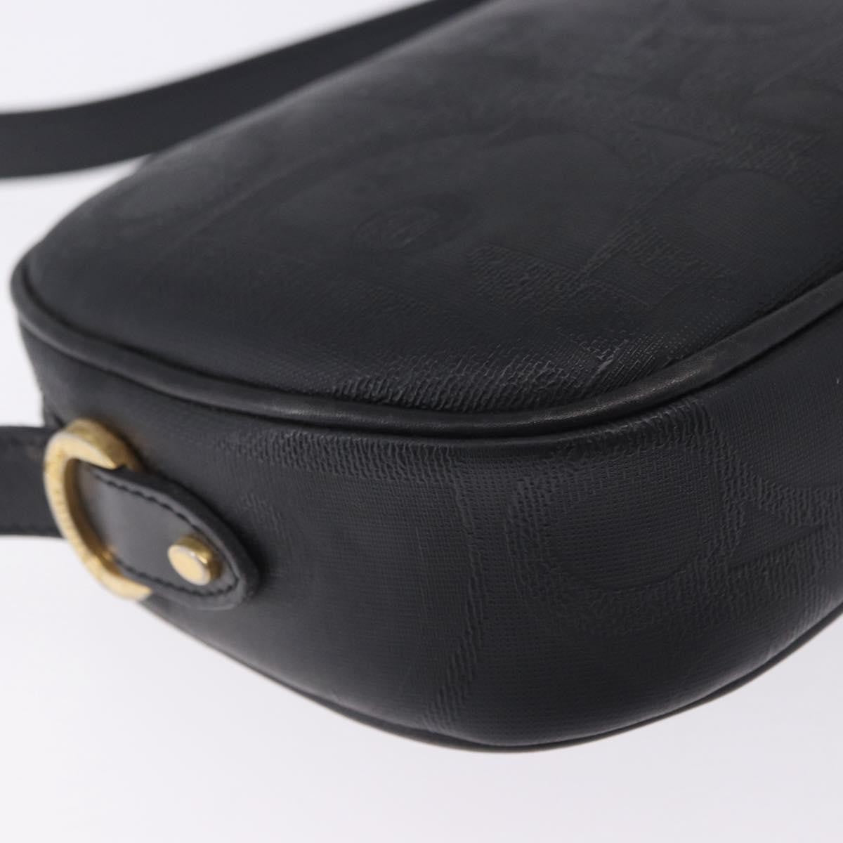 Christian Dior Vintage Trotter Canvas, Black, Canvas, Shoulder Bag
