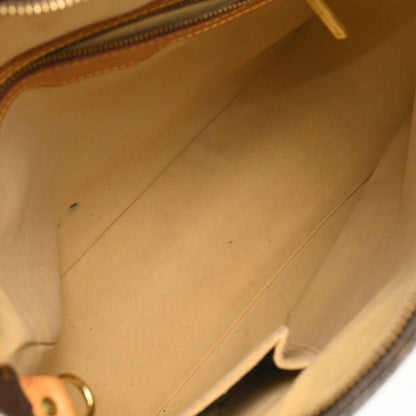 Louis Vuitton Looping Monogram Canvas, Brown, Canvas, Handbag