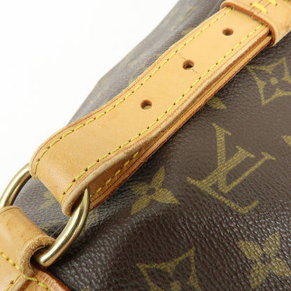Louis Vuitton Vintage Montsouris Monogram Canvas, Brown, Canvas, Backpack