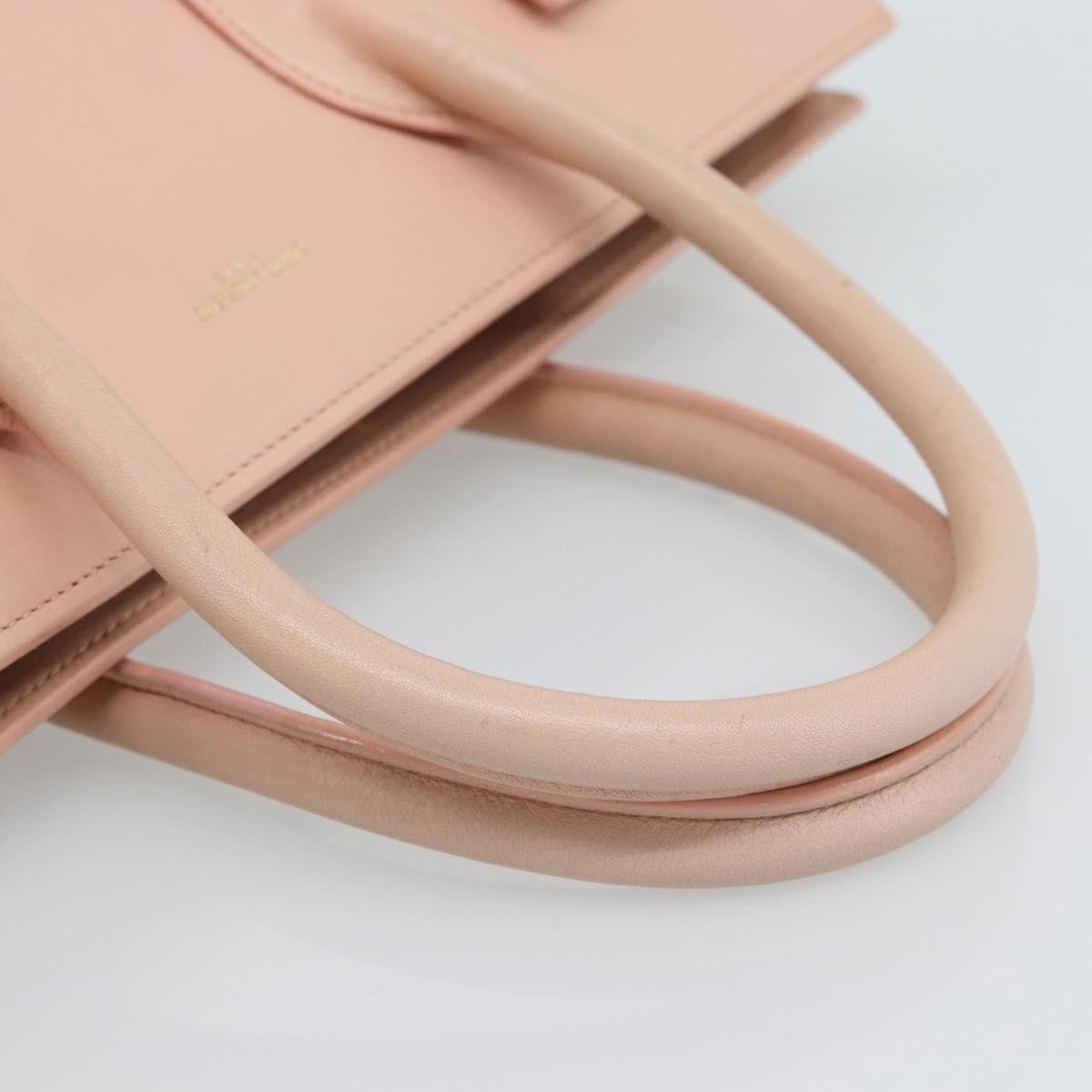 Saint Laurent Sac de Jour Leather, Pink, Leather, Handbag