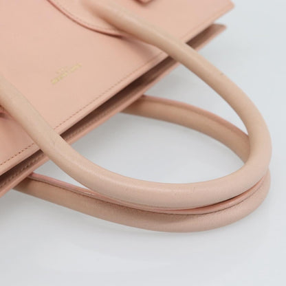 Saint Laurent Sac de Jour Leather, Pink, Leather, Handbag