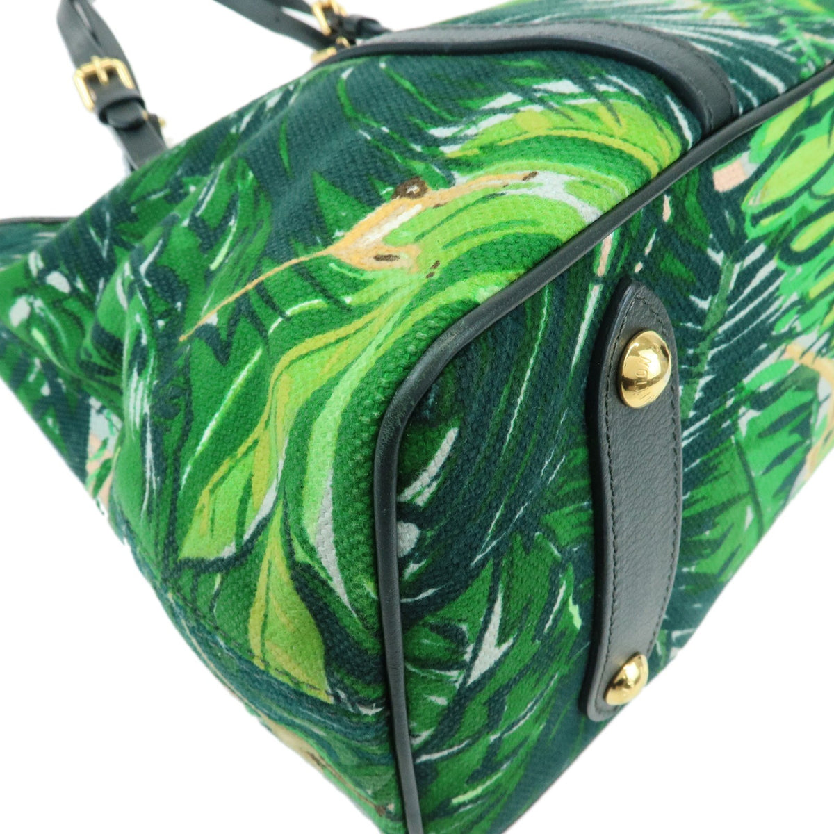 Louis Vuitton Ailleurs Cabas Limited Edition Printed Canvas, Green, Canvas, Tote Bag