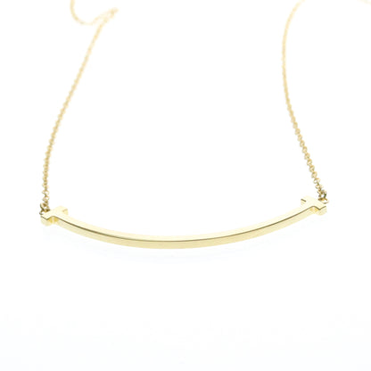 Tiffany & Co. T Smile Pendant 18K Yellow Gold, Gold, Yellow Gold, Necklace