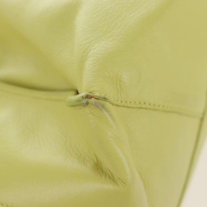Balenciaga Papier A4 Zip Around Classic Studs Leather, Yellow, Leather, Handbag