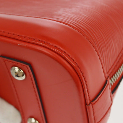 Louis Vuitton Alma Epi Leather, Red, Leather, Handbag