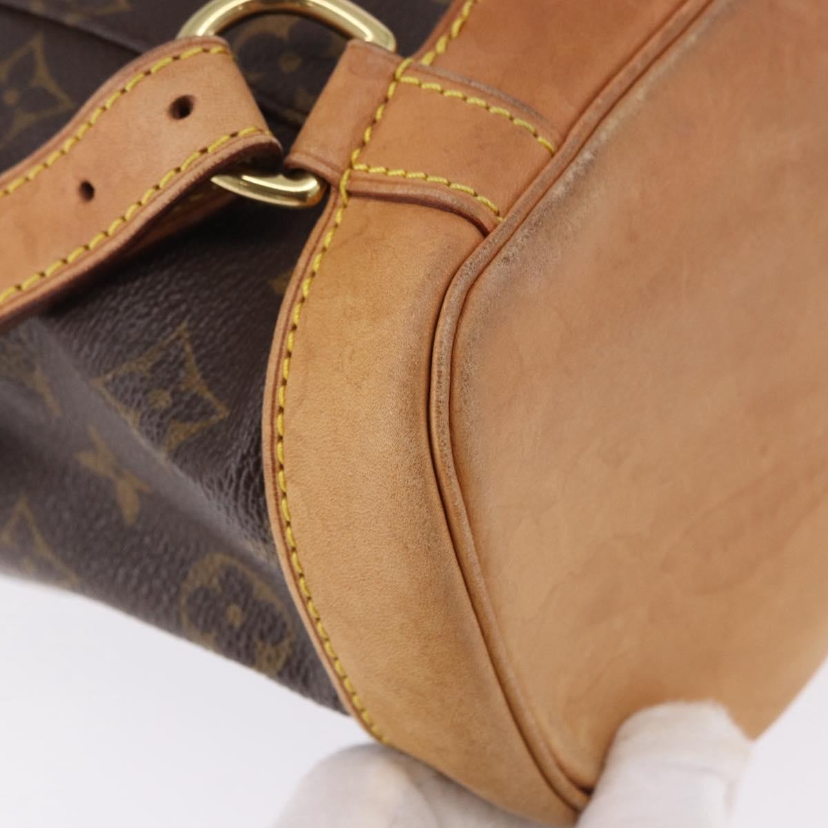 Louis Vuitton Vintage Montsouris Monogram Canvas, Brown, Canvas, Backpack