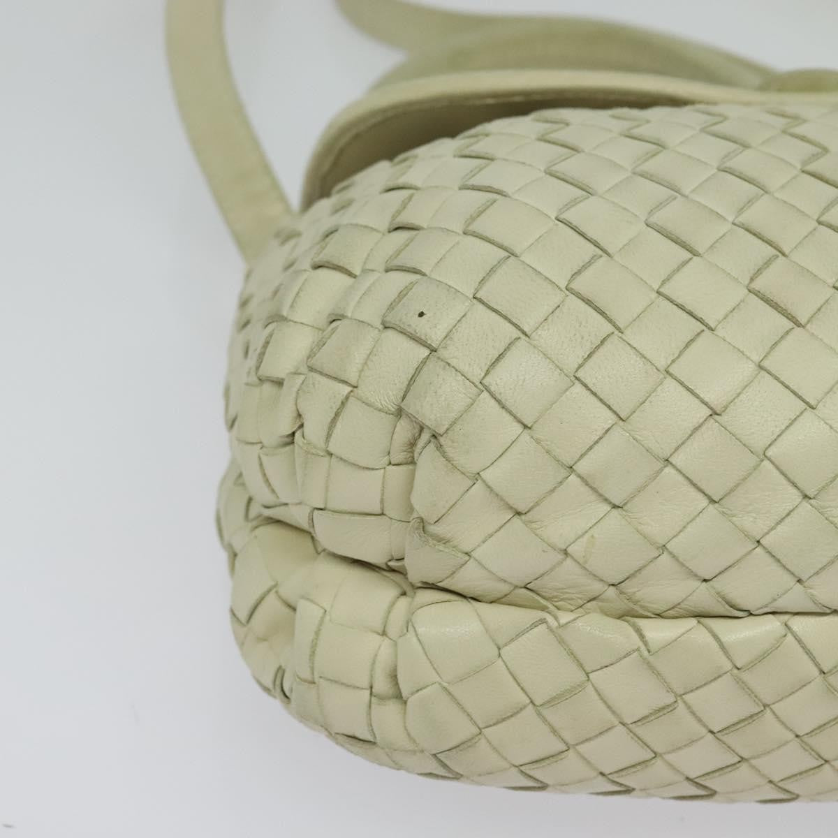 Bottega Veneta Intrecciato Handbag Intrecciato, White, Leather, Handbag