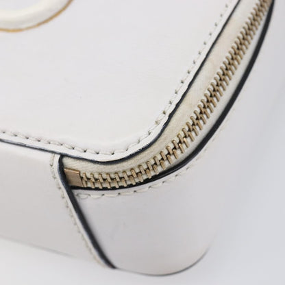 Valentino Garavani VSling Leather, White, Leather, Shoulder Bag
