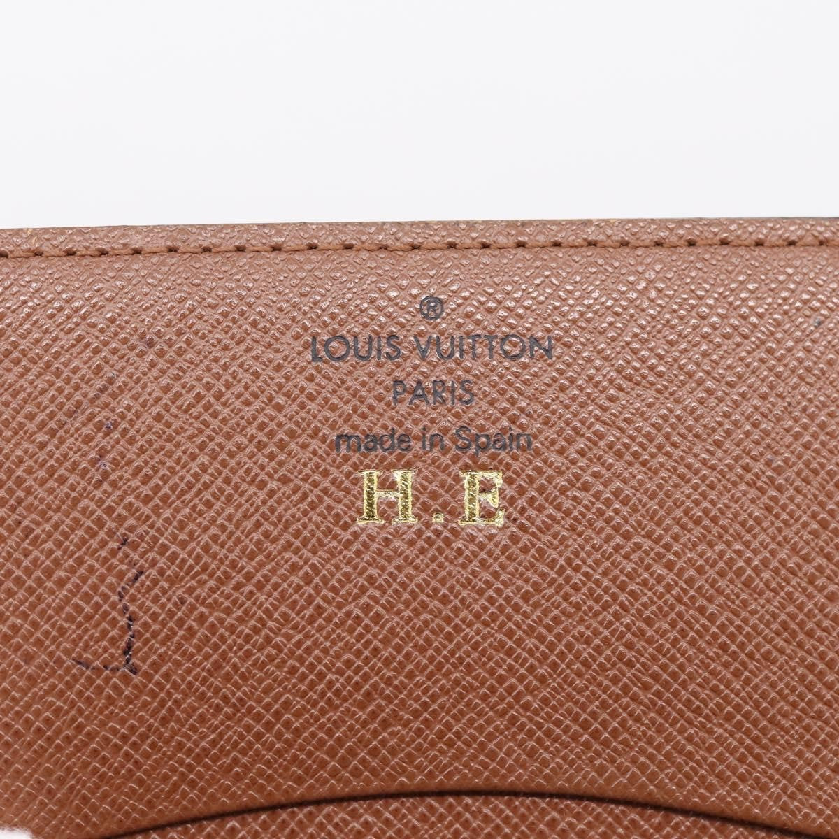 Louis Vuitton Bifold Card Case Canvas, Brown, Canvas, Clutch