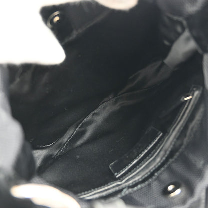 Saint Laurent Vintage Shoulder bag leather, Black, Nylon, Shoulder Bag