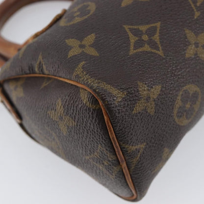 Louis Vuitton Speedy Mini HL Monogram Canvas, Brown, Canvas, Handbag