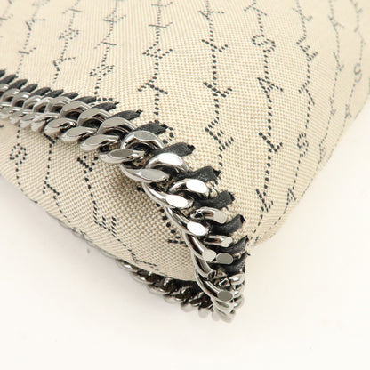 Stella McCartney Falabella Faux Leather, Beige, Canvas, Tote Bag