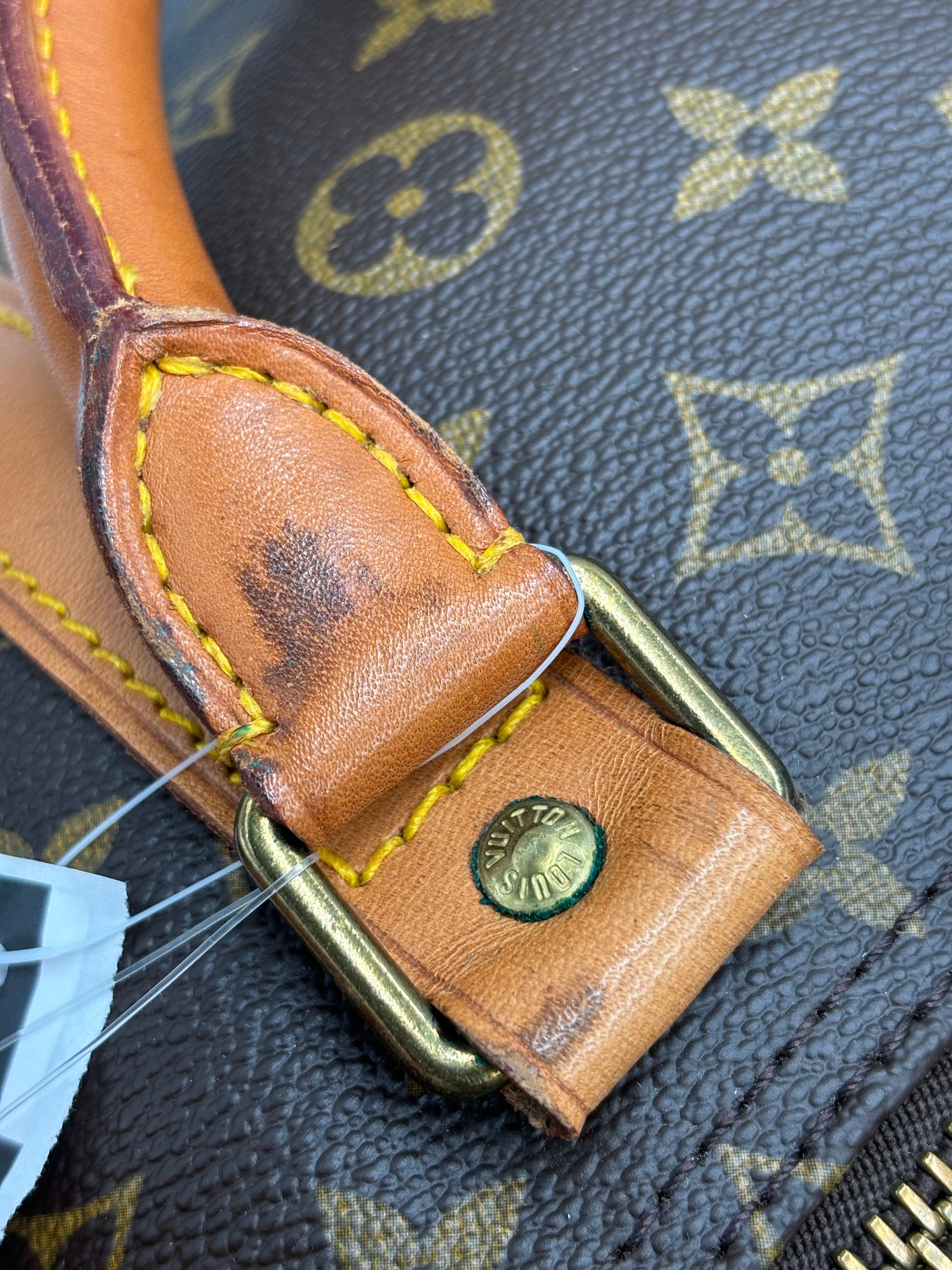 Louis Vuitton Keepall Monogram Canvas, Brown, Canvas, Travel Bag