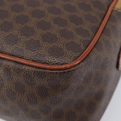 Celine Vintage Handbag Toile Céline, Brown, Canvas, Handbag