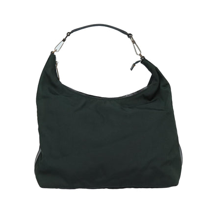 Gucci Vintage Shoulder Bag Nylon, KHAKI, NYLON, Shoulder bag